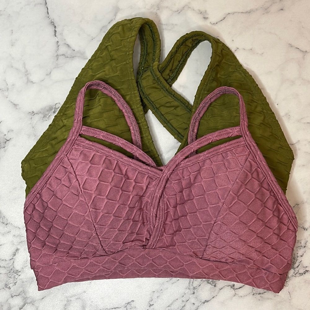 Muscle Sisters Set of 2 Sports Bras S